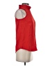J.Crew 100% Polyester Red Sleeveless Blouse Size XXS - photo 4