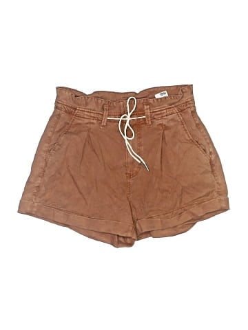 Paige Khaki Shorts (view 1)