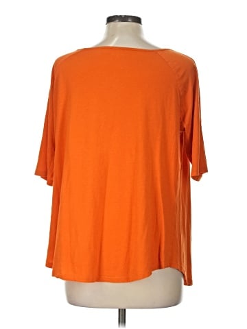 Garnet Hill 3/4 Sleeve T-Shirt (view 2)