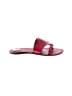 Tory Burch 100% Leather Red Sandals Size 6 1/2 - photo 1