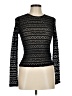 Dex Black Long Sleeve Top Size M - photo 1