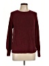 Jessica Simpson Solid Burgundy Pullover Sweater Size L - photo 1