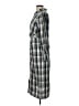 Veronica Beard Plaid Blue Gray Casual Dress Size 10 - photo 5