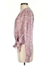 Paige Pink Long Sleeve Blouse Size S - photo 5