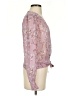 Paige Pink Long Sleeve Blouse Size S - photo 4