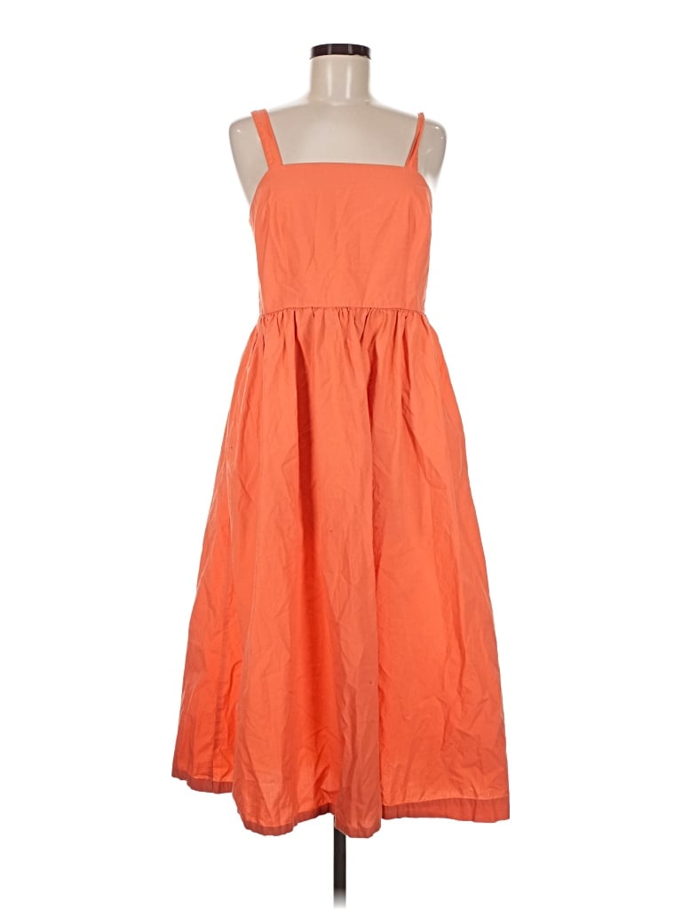 Pre-owned A New Day Casual Dress In Orange