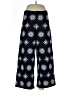 Zara 100% Cotton Stars Blue Casual Pants Size L - photo 1