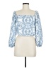 Sugarlips Blue 3/4 Sleeve Blouse Size M - photo 1