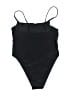 Unbranded Solid Black One Piece Swimsuit Size M - photo 2