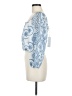 Sugarlips Blue 3/4 Sleeve Blouse Size M - photo 5