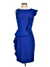 Calvin Klein Blue Cocktail Dress Size 4 - photo 1