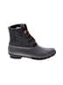 Sperry Top Sider Black Rain Boots Size 9 - photo 1