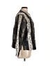 French Laundry 100% Polyester Print Black Gold Jacket Size L - photo 4