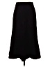 Uniqlo Solid Black Burgundy Formal Skirt Size S - photo 1