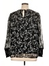 Terra & Sky 100% Polyester Black Long Sleeve Blouse Size 0X - photo 2