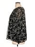 Terra & Sky 100% Polyester Black Long Sleeve Blouse Size 0X - photo 5