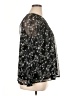 Terra & Sky 100% Polyester Black Long Sleeve Blouse Size 0X - photo 4