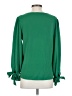 CeCe Green Long Sleeve Blouse Size S - photo 2