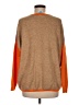 CeCe Color Block Pink Pullover Sweater Size M - photo 2