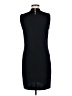St. John Solid Black Casual Dress Size 6 - photo 2