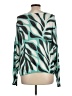 Nic + Zoe Tropical Teal Pullover Sweater Size L - photo 2