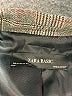 Zara Basic Plaid Gray Coat Size XS - photo 6