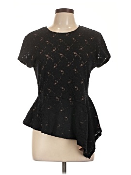 BCBGMAXAZRIA Short Sleeve Top (view 1)