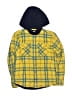 L.L.Bean 100% Polyester Plaid Yellow Jacket Size 8 - photo 1