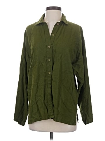 Eileen Fisher Long Sleeve Button-Down Shirt (view 1)
