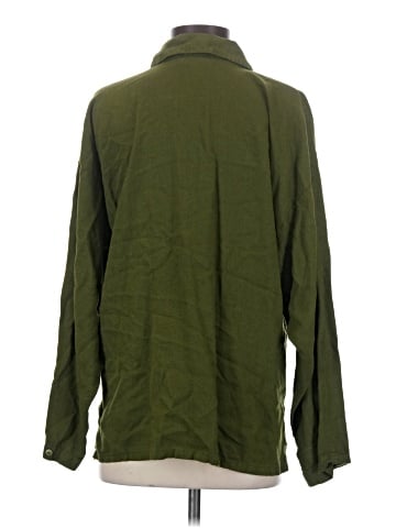 Eileen Fisher Long Sleeve Button-Down Shirt (view 2)