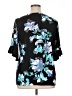 JM Collection Black Short Sleeve Blouse Size 1X - photo 2