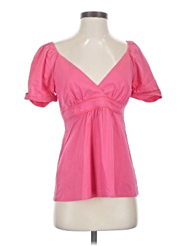BCBGMAXAZRIA Short Sleeve Blouse (view 1)