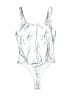 Fashion Nova Silver Bodysuit Size XS - photo 2