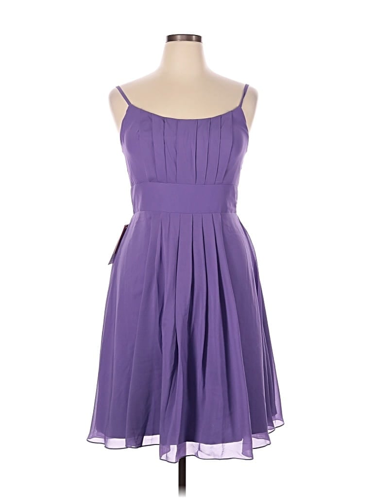 Pre-owned Jj's House Cocktail Dress In Purple
