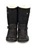 Ugg Australia 100% Leather Black Boots Size 8 - photo 2