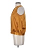 BCBGMAXAZRIA Gold Sleeveless Blouse Size XS - photo 5