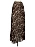 Max Studio 100% Polyester Animal Print Brown Casual Skirt Size S - photo 1