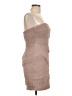 BCBGMAXAZRIA 100% Polyester Pink Tan Cocktail Dress Size 10 - photo 4