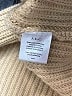 A.L.C. 100% Merino Solid Tan Turtleneck Sweater Size M - photo 8