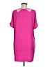 metaphor 100% Polyester Solid Pink Casual Dress One size - photo 2