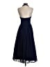 Alex & Sophia 100% Polyester Solid Blue Cocktail Dress Size 3 - 4 - photo 2