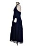 Alex & Sophia 100% Polyester Solid Blue Cocktail Dress Size 3 - 4 - photo 5