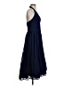Alex & Sophia 100% Polyester Solid Blue Cocktail Dress Size 3 - 4 - photo 4
