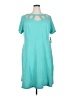 Alyx Teal Casual Dress Size 20W - photo 1