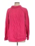 Talbots 100% Cotton Pink Turtleneck Sweater Size L - photo 1