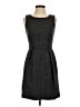 J.Crew 100% Wool Tweed Gray Casual Dress Size 2 - photo 1