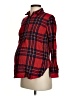 Old Navy - Maternity 100% Cotton Plaid Red Long Sleeve Button-Down Shirt Size XS Maternity - photo 1