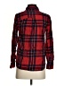 Old Navy - Maternity 100% Cotton Plaid Red Long Sleeve Button-Down Shirt Size XS Maternity - photo 2