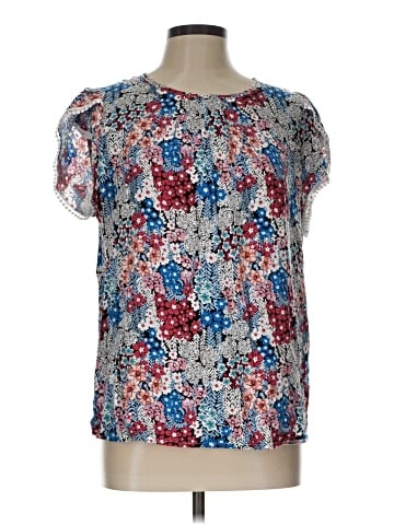 Angashion Short Sleeve Blouse (view 1)