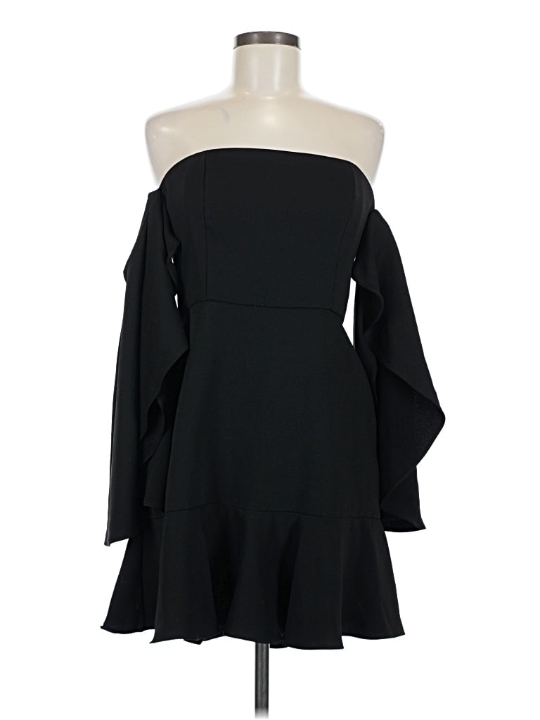 Pre-owned Bcbgmaxazria Cocktail Dress In Black